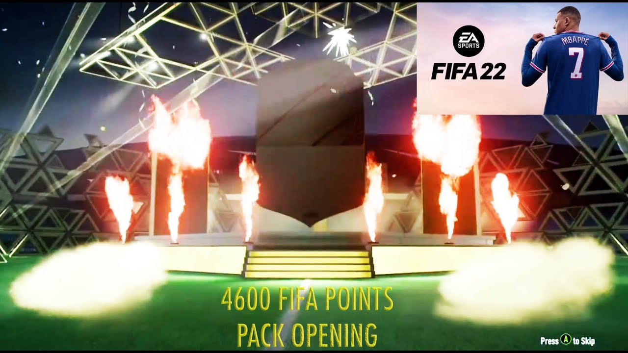 FIFA 22  - 4600 FIFA POINTS PACK OPENING