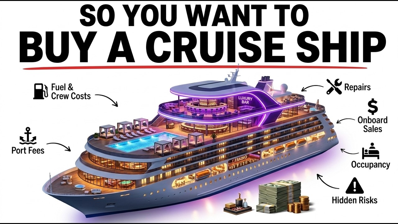 What It Really Costs to Own a Cruise Ship 