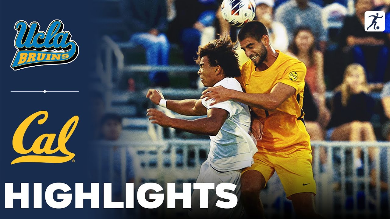 UCLA vs California | NCAA College Soccer | Highlights - August 24, 2025