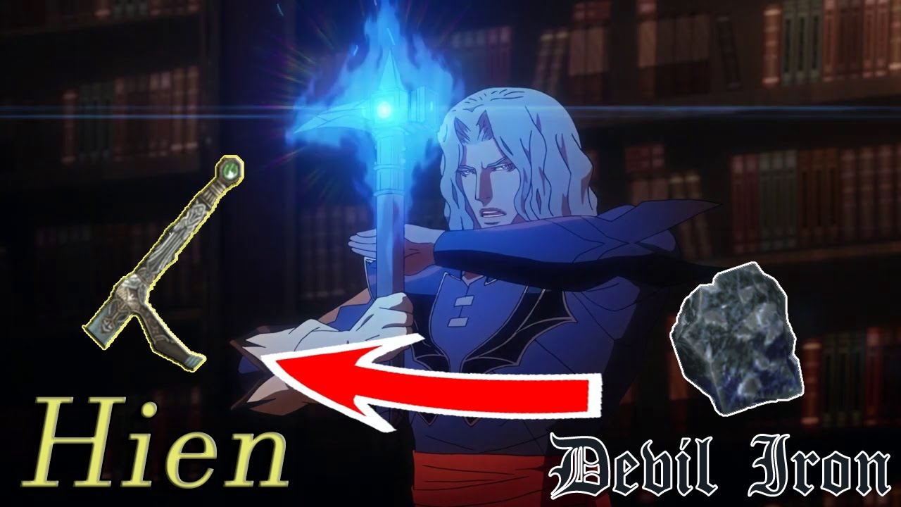 Forjando el arma Hien y como robarle al Minotauro - Castlevania Curse of Darkness HD.