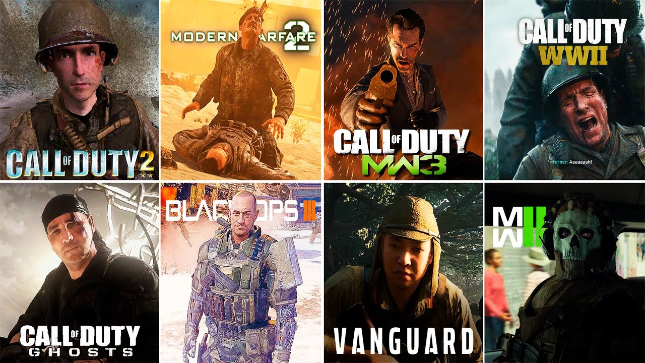 Все КУЛЬТОВЫЕ моменты в играх Call of Duty