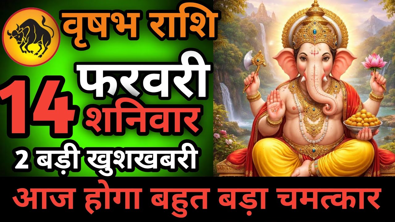 वृषभ राशि 11 फरवरी दिन बुधवार आज होगा बहुत बड़ा चमत्कार Aaj ki vrishabh rashiAaj ka vrishabh rashi