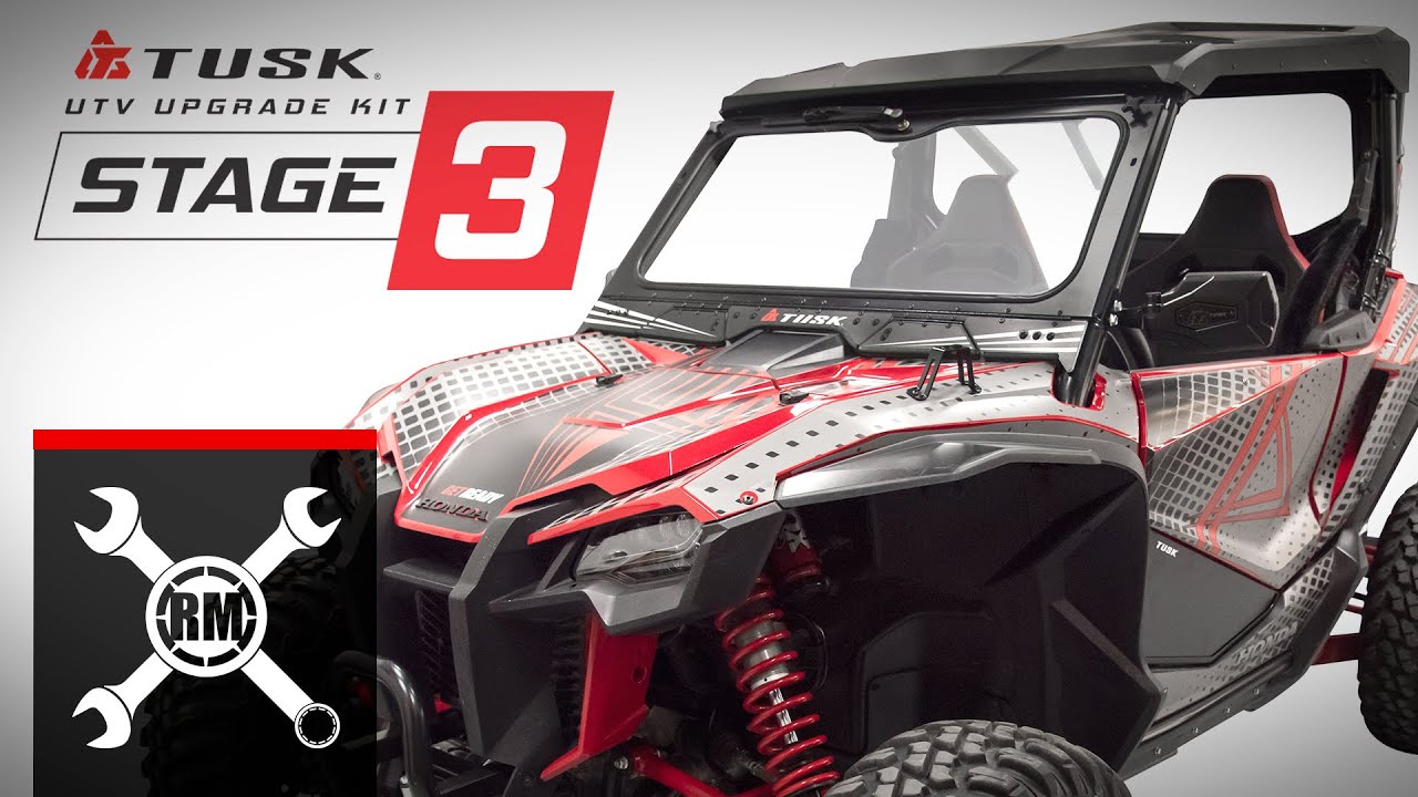 Установка комплекта модернизации Honda Talon 1000R/X Tusk UTV Stage 3