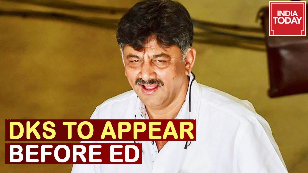 Cong Leader DK Shivakumar To Appear Before ED Today In Money Laundering Case