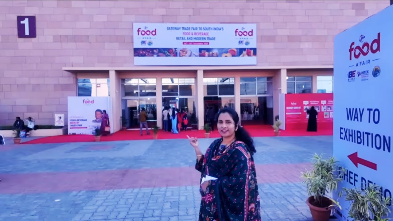 Food Festival | Food Exhibition at Hitex Hyderabad | Food A Fair 2025 | Telugu Vlog