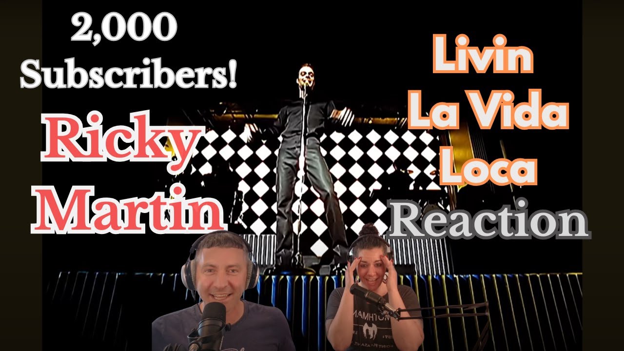 2,000 Subscriber Special! LabitaLoca Siblings react to Ricky Martin | Living La Vida Loca