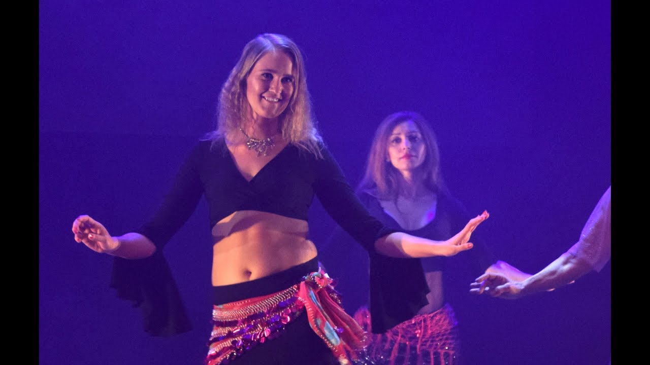 Mashy Haddy | Belly dance with Anastasia's students at Layali, Sweden 2016