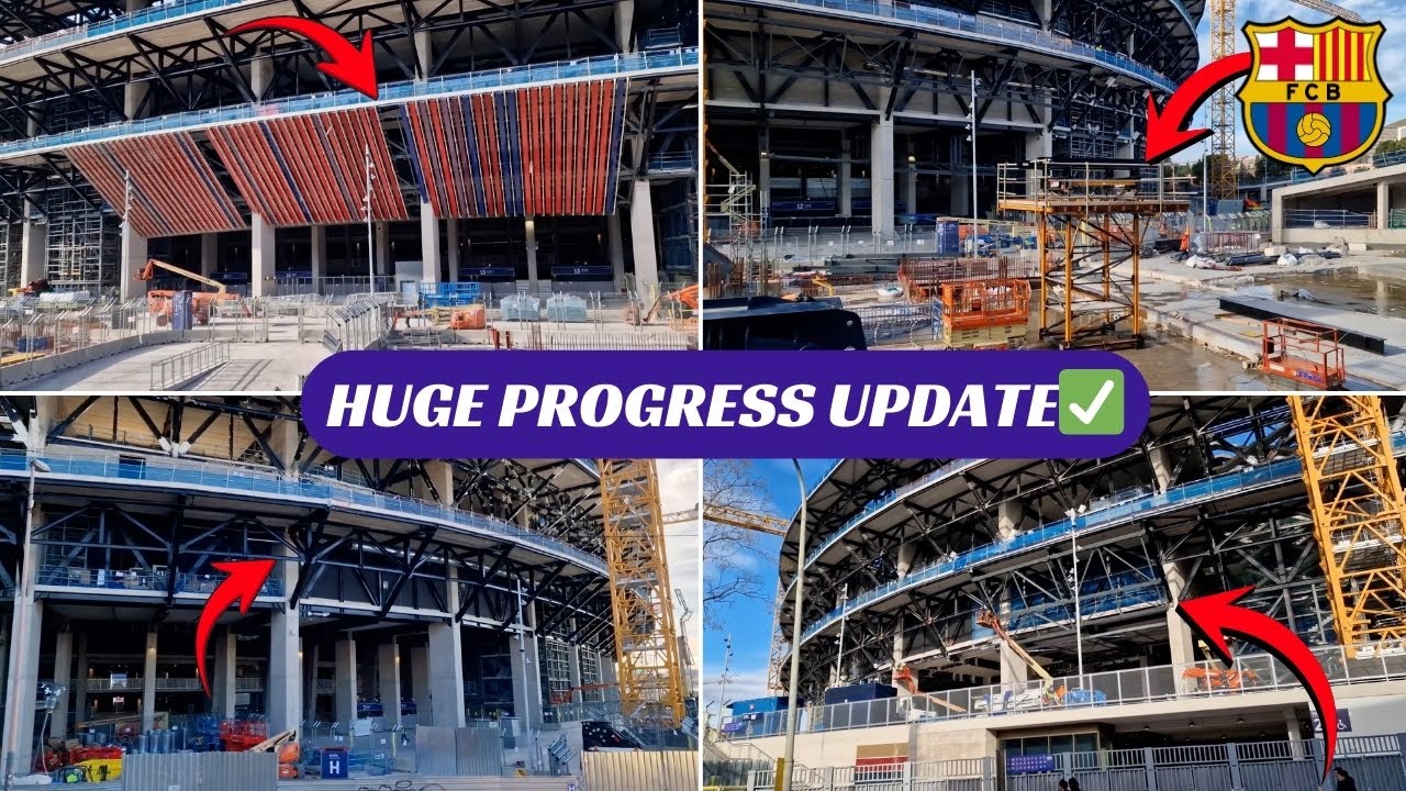 Camp Nou Renovation 2026 | First Espai Barça Tracker Update