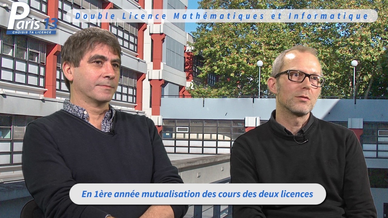 Double licence de Mathématiques et d'Informatique - Université Sorbonne Paris Nord (USPN)