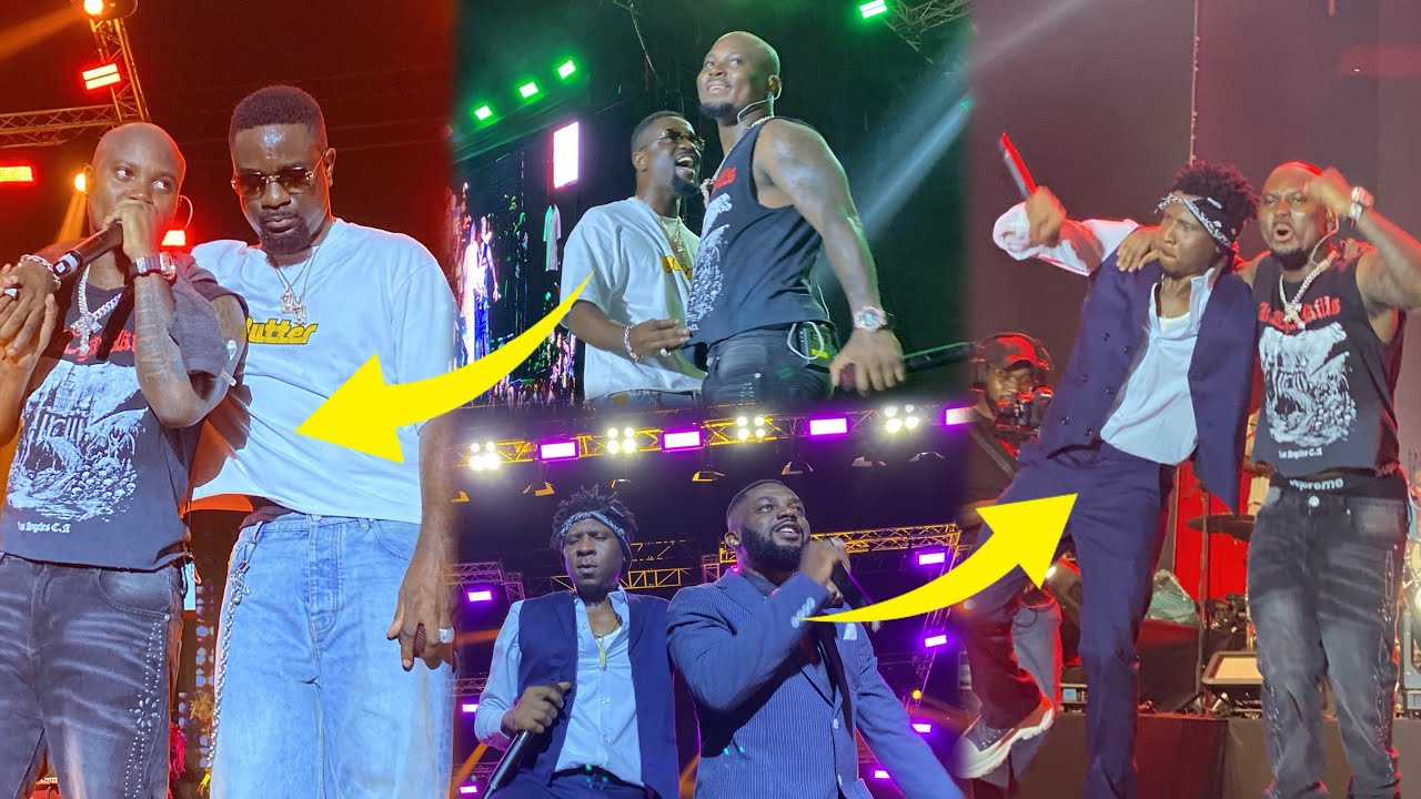 🔥🔥Sarkodie & R2Bees Shock Fans as They Surprise King Promise at Promiseland Concert | Full Moment