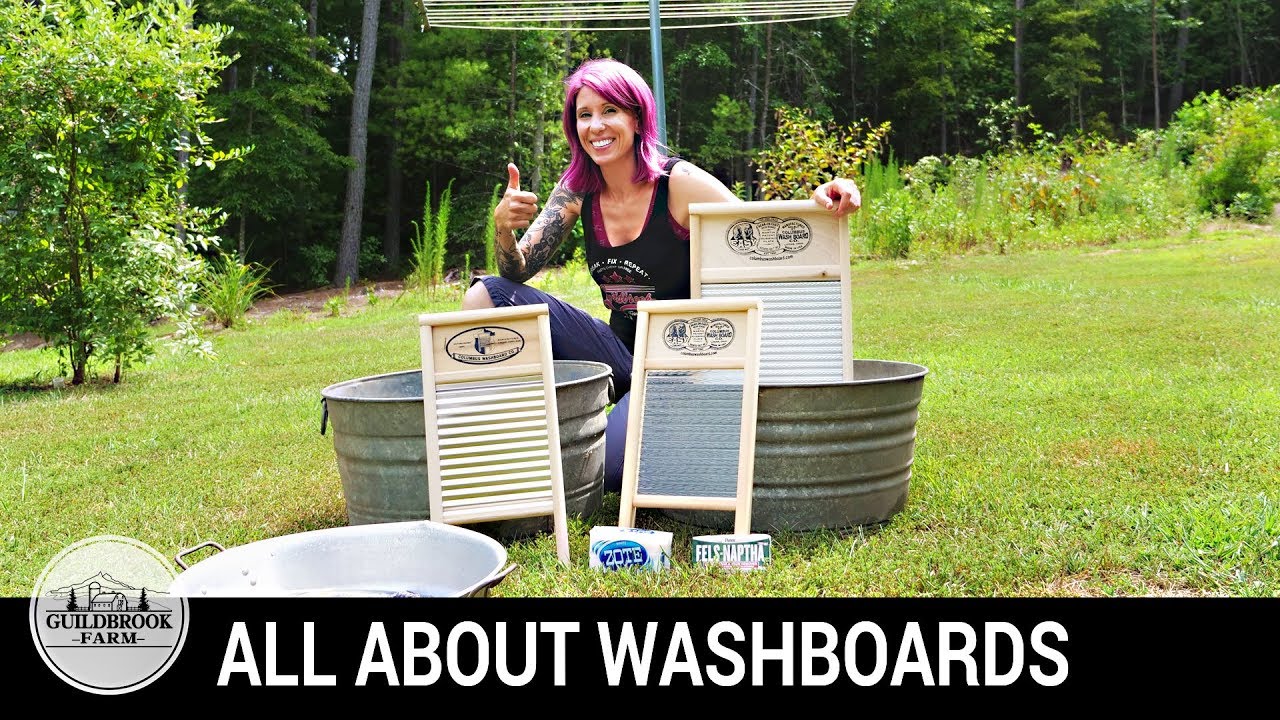 Why You Need a Washboard, What Kind To Get, How To Hand Wash Laundry