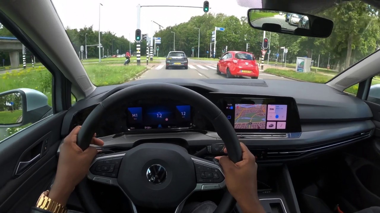 Volkswagen Golf 2020 POV drive - CarAspact