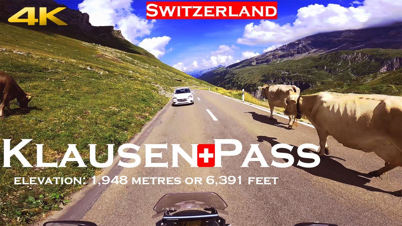 Swiss Alpine Ride: Exploring Klausen Pass from Altdorf to Linthal | Spectacular Scenery! 🇨🇭
