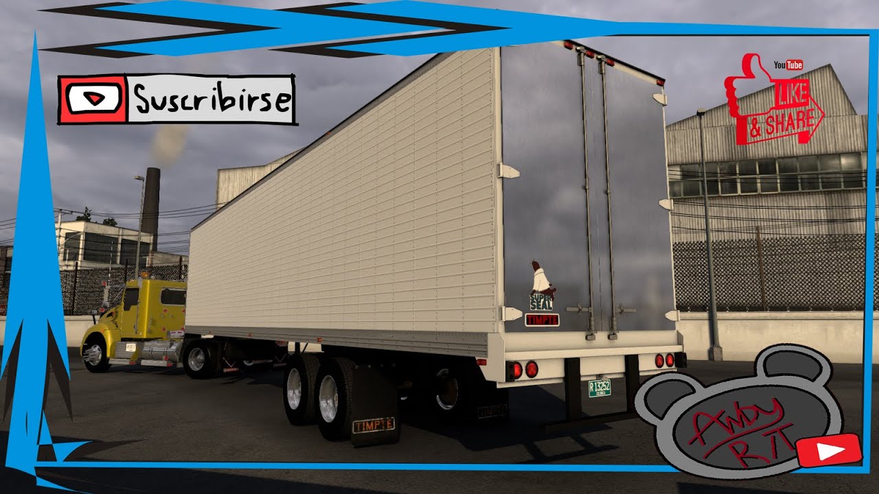 American Truck Simulator 1.57,  Remolque Timpte Thermo