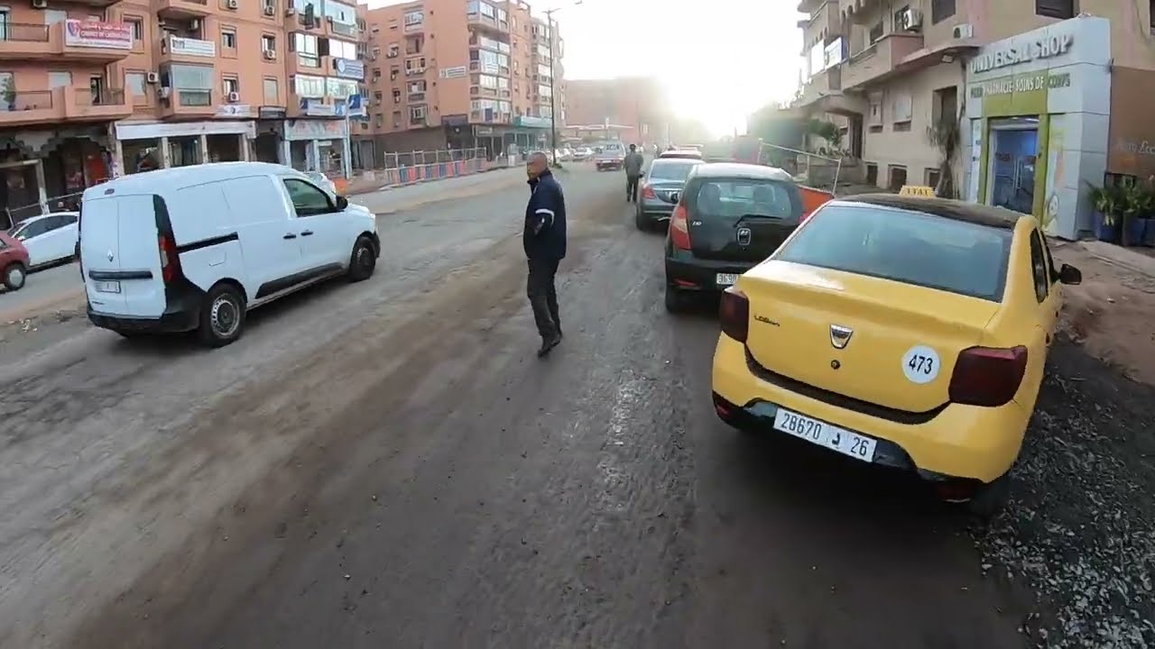 Medina Marrakech Morocco // 3miles/29min // 2nd run // 4K RAW // Original sound