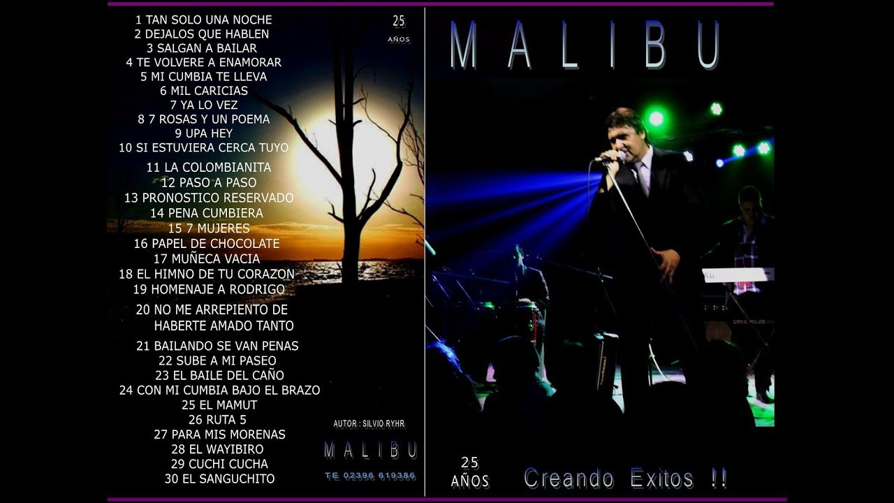 mu&ntilde;eva  vacia    MALIBU autor silvio ryhr