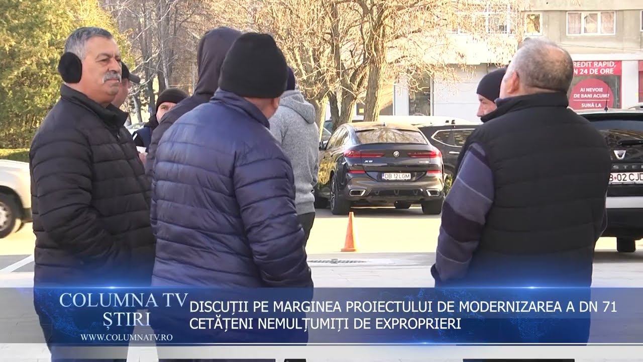 DISCUȚII PE MARGINEA PROIECTULUI DE MODERNIZARE A DN71 BÂLDANA - TÂRGOVIȘTE - SINAIA