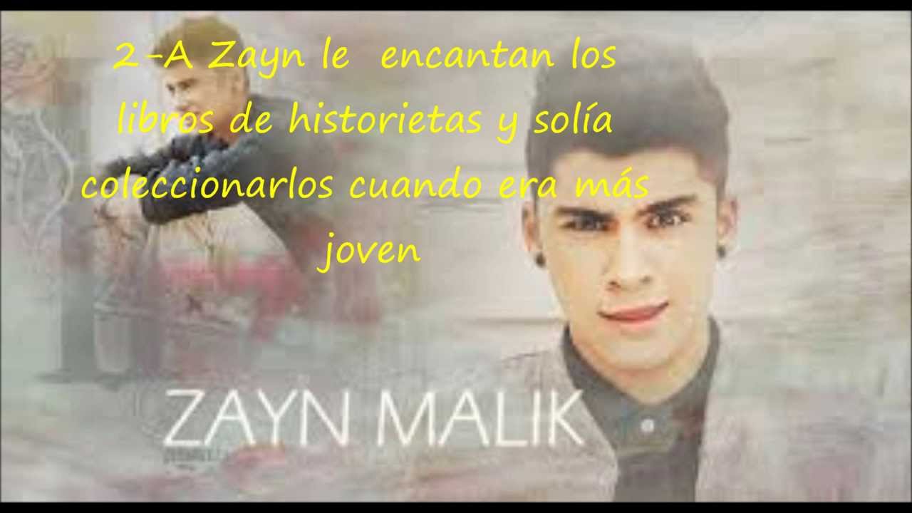 Hechos y curiosidades zayn malik