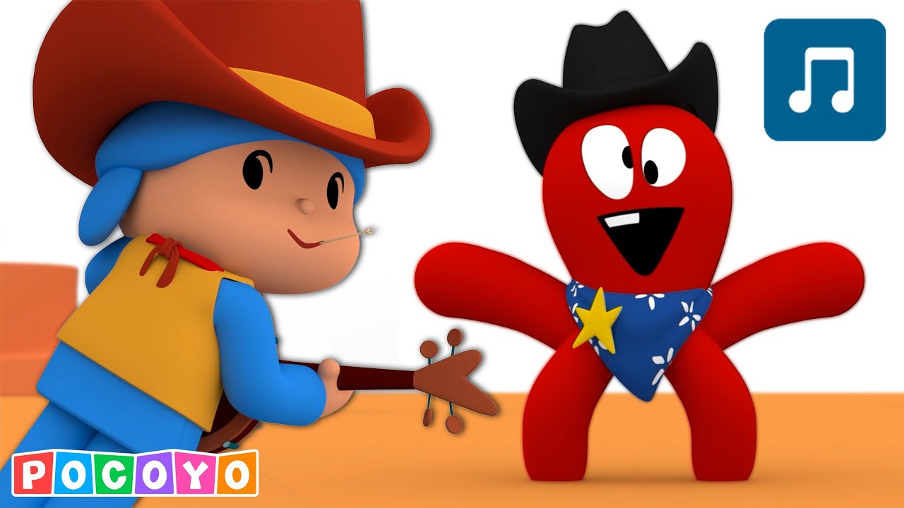 🤠 Yeehaw! Pulpo the Octopus Raps Like a Cowboy! | Dance & Sing with Pocoyo! | Fun Kids English Songs