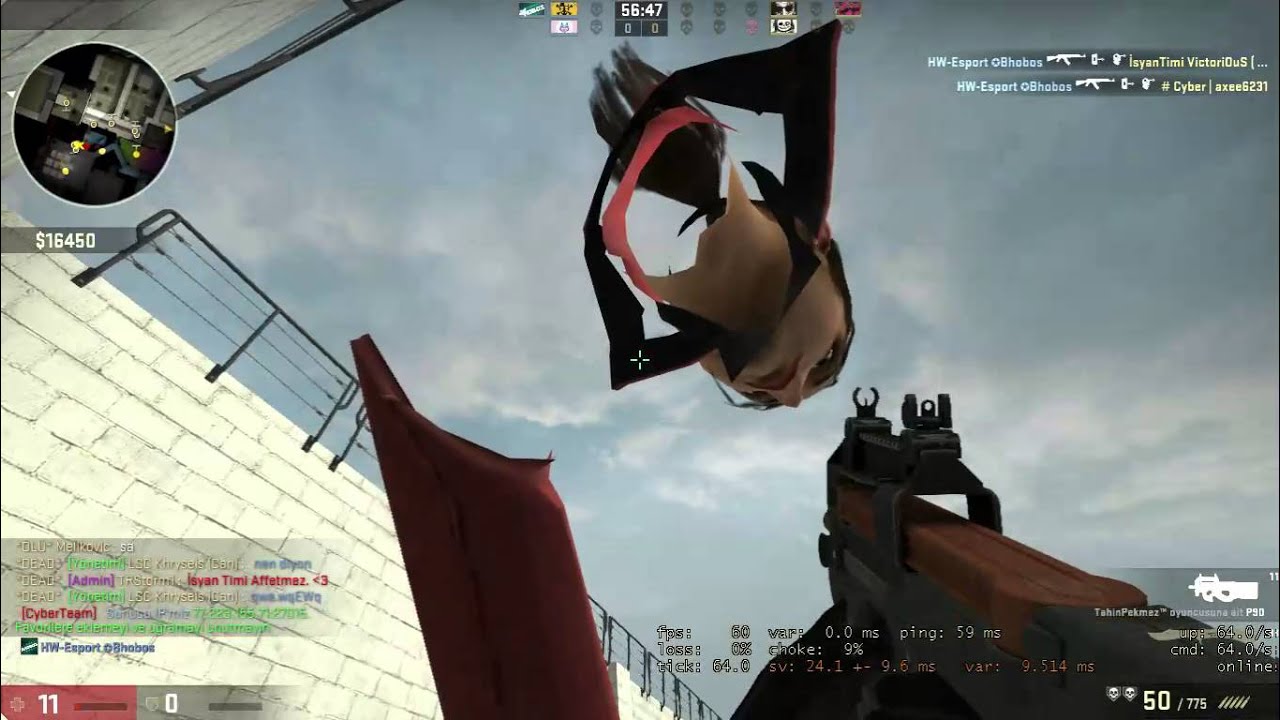 T&uuml;rk&ccedil;e CS:GO JailBreak İsyan Timi Affetmez !! CyberRulz