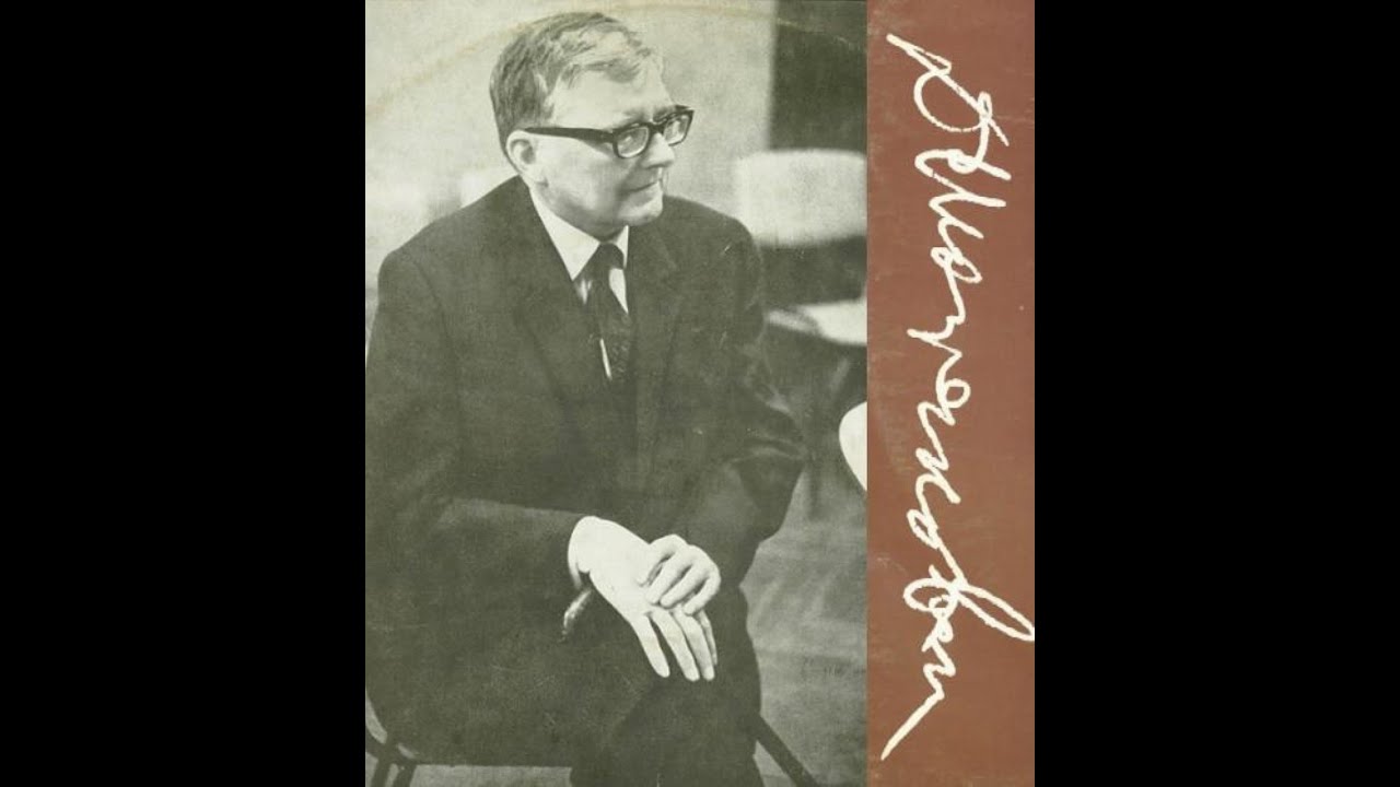 Shostakovich String Quartet No. 8. Fitzwilliam SQ, 1976