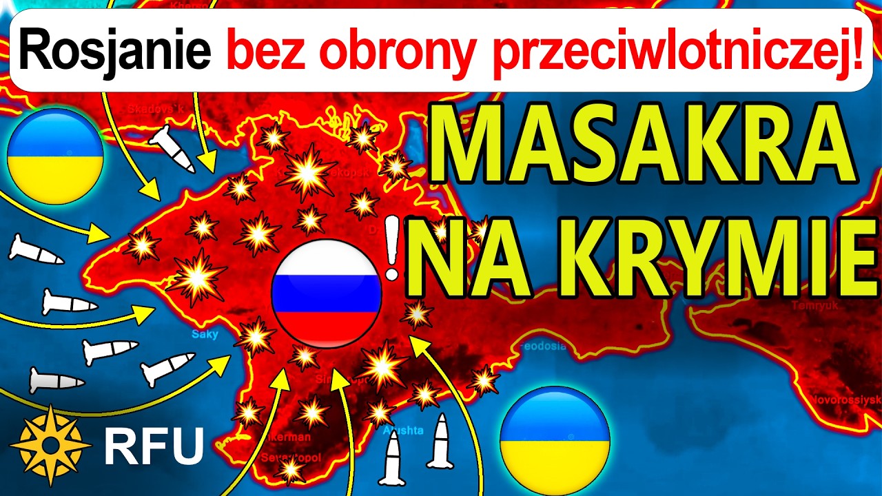 Rosyjskie okręty i bazy rakietowe na całym półwyspie całkowicie unicestwione | RFU News