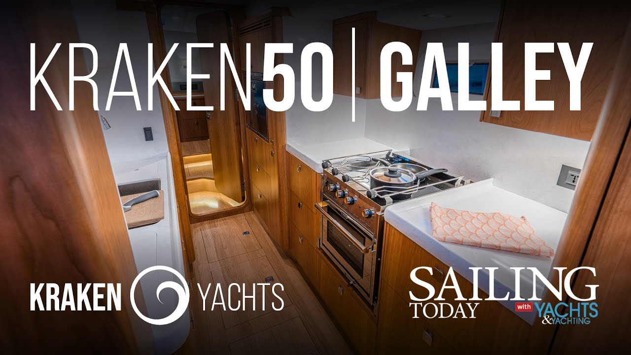 Kraken 50 Interior Walkthrough - Part 2 Galley