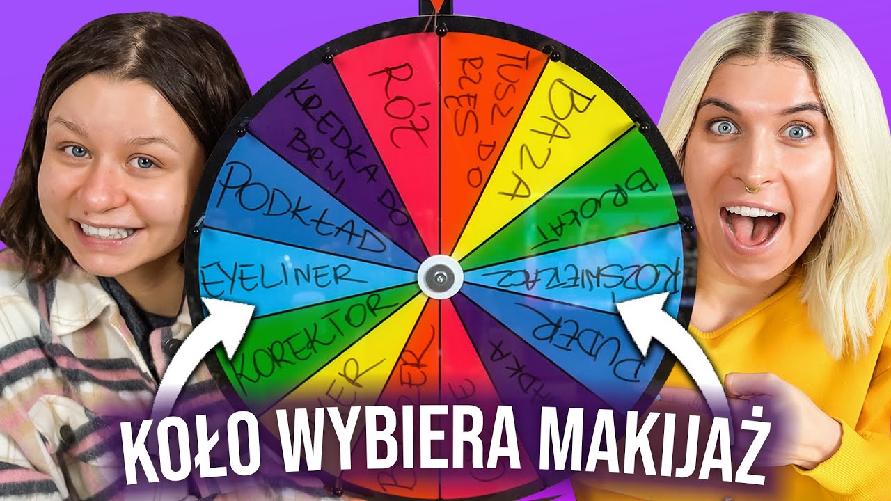 &diams; KOŁO FORTUNY DECYDUJE o naszym makijażu! 😱 True Beauty i Agnieszka Grzelak Beauty &diams;