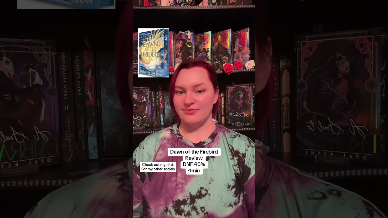 Dawn of the Firebird Review-DNF 40% #books #booktube #reading 
