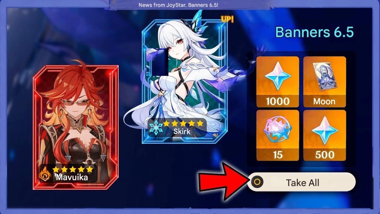 Genshin Impact 6.5 Banners Explained: Snegurochka, Skirk, Mavuika & Xianyun