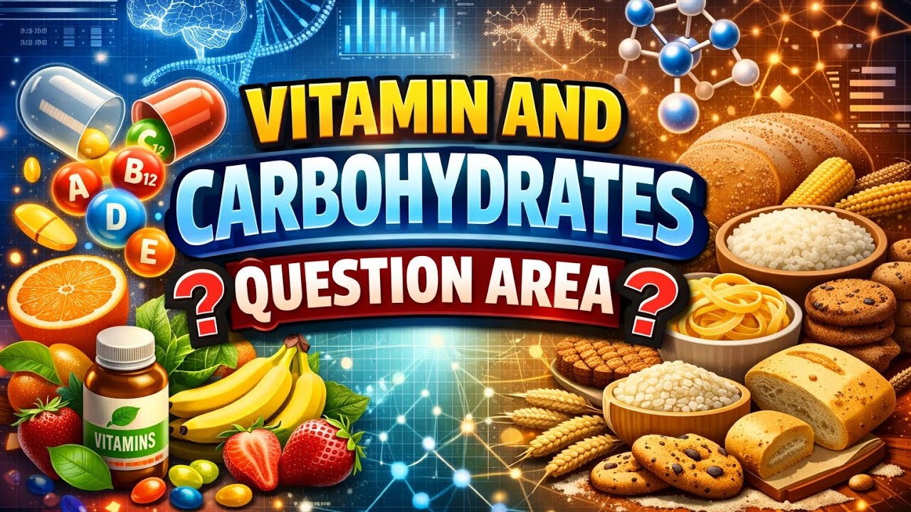 Science and Tech class 3 Vitamin and CARBOHYDRATES #tnpschacker #group2amains 