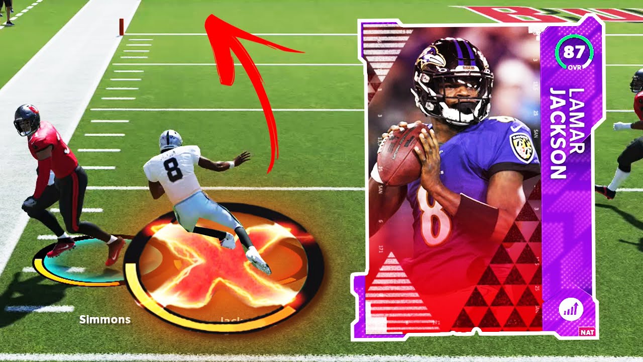 LAMAR JACKSON WITH THE ANKLE BREAKER!! Madden 21 Gameplay