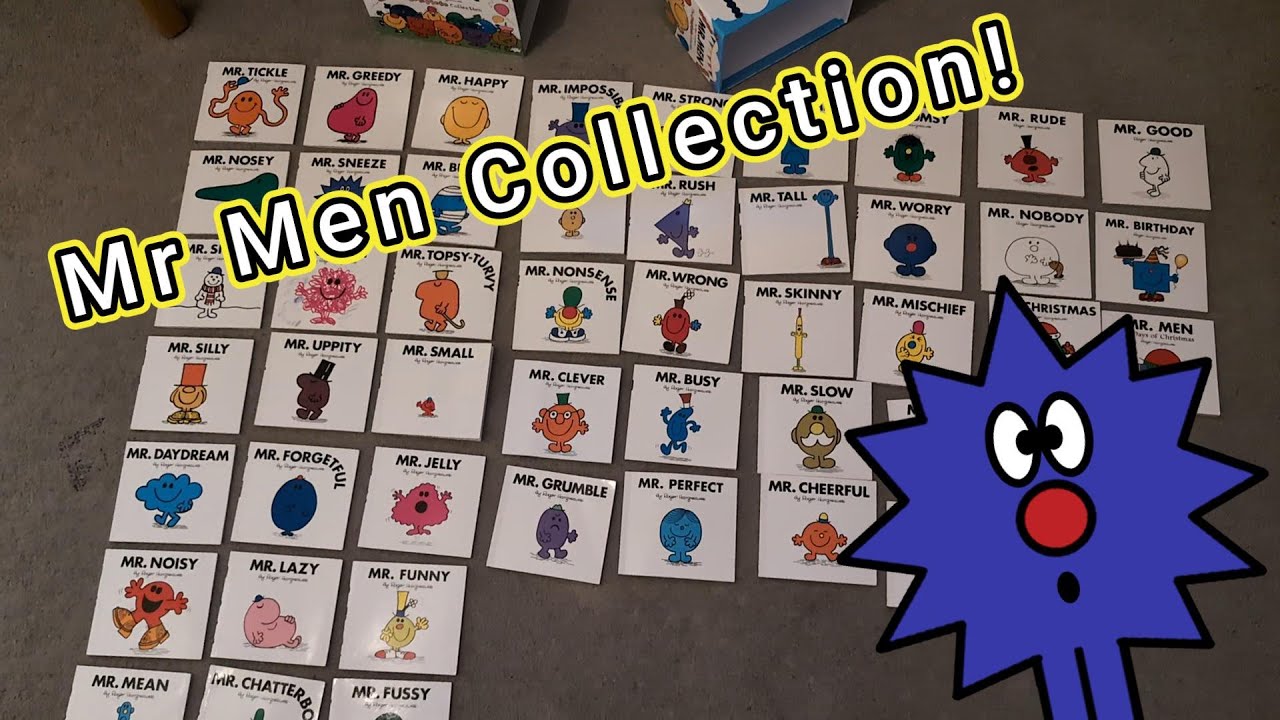 The Entire Mr. Men Book Collection Revealed!