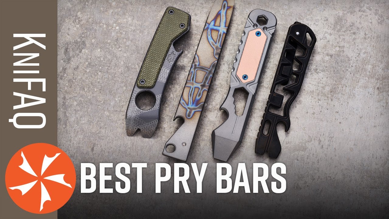 KnifeCenter FAQ #136: Best Pocket Pry Bars? + Knife Alternatives