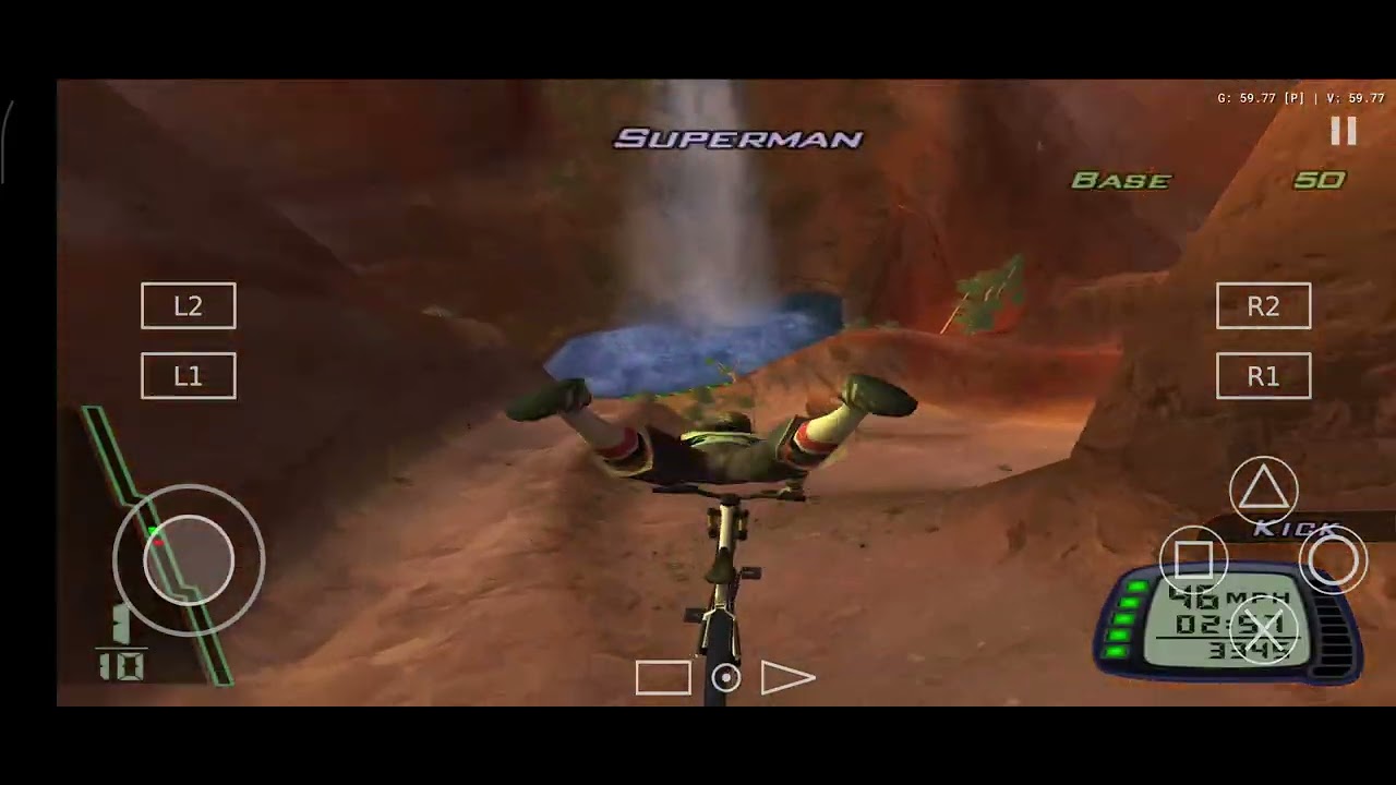 Downhill domination ps2 Lev 3 AetherSX2