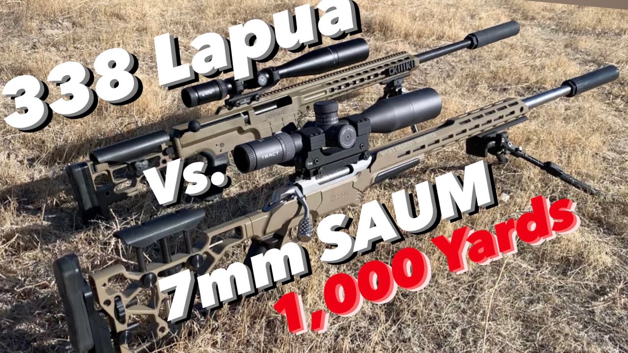 338 Lapua против 7-мм SAUM на 1000 ярдов! Глушители OSS ELR и Magnum Ti