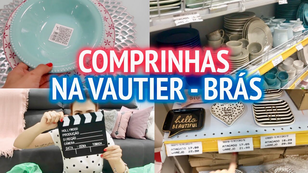 COMPRINHAS DE UTILIDADES DOMÉSTICAS NO PARI - BRÁS