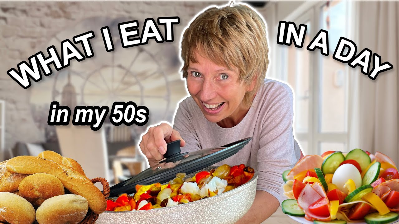 WHAT I EAT IN A DAY | 🍇🌱 IN MY 50s gesund sinnlich vegetarisch | Rosy