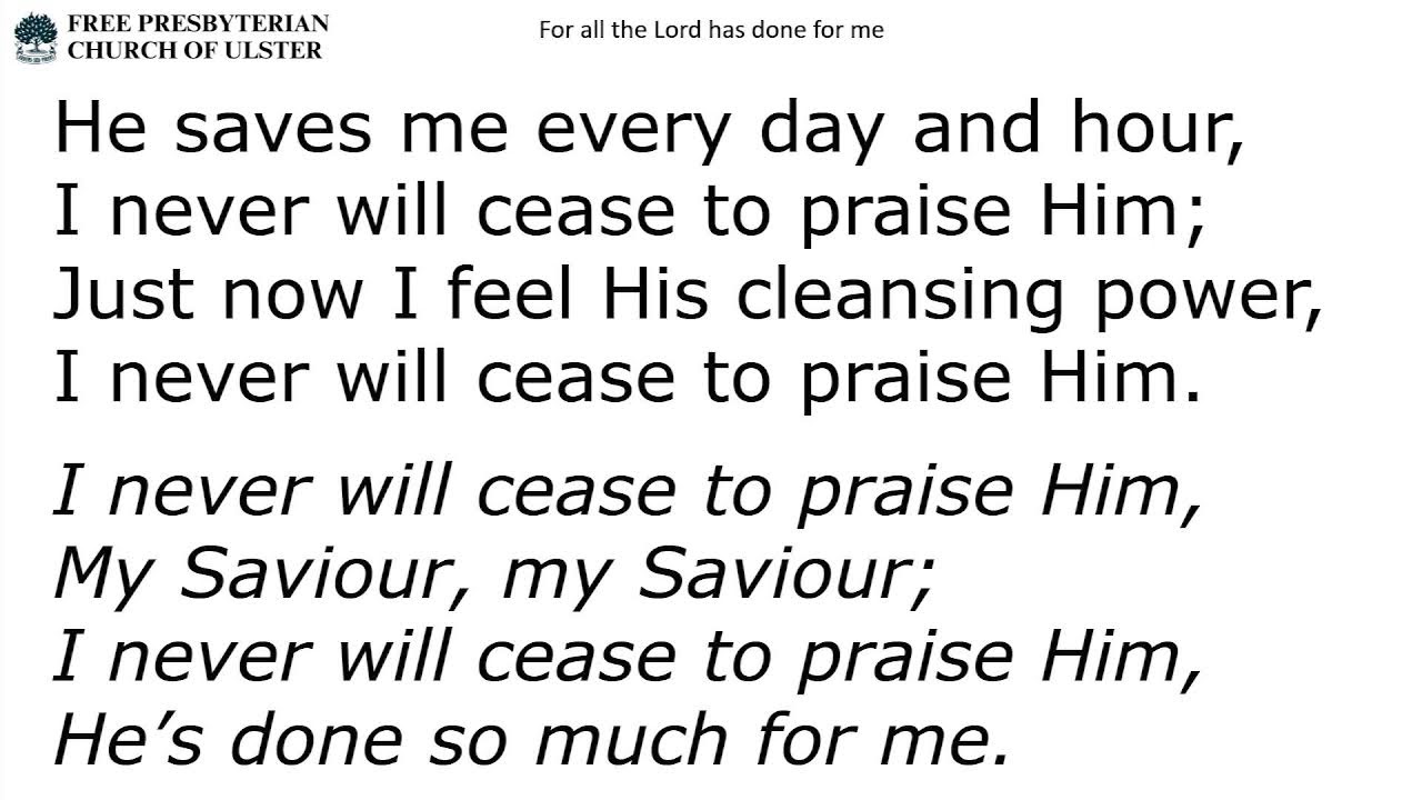 Annual Praise Service 2026