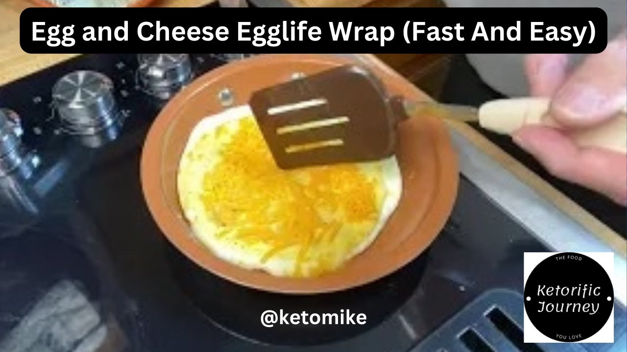 Delicious Egg and Cheese Egglife Wrap Recipe | Easy and Healthy Breakfast Ideas