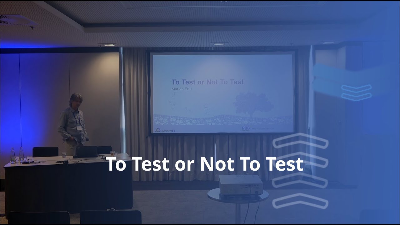 To Test or Not To Test - PUG CHALLENGE 2024
