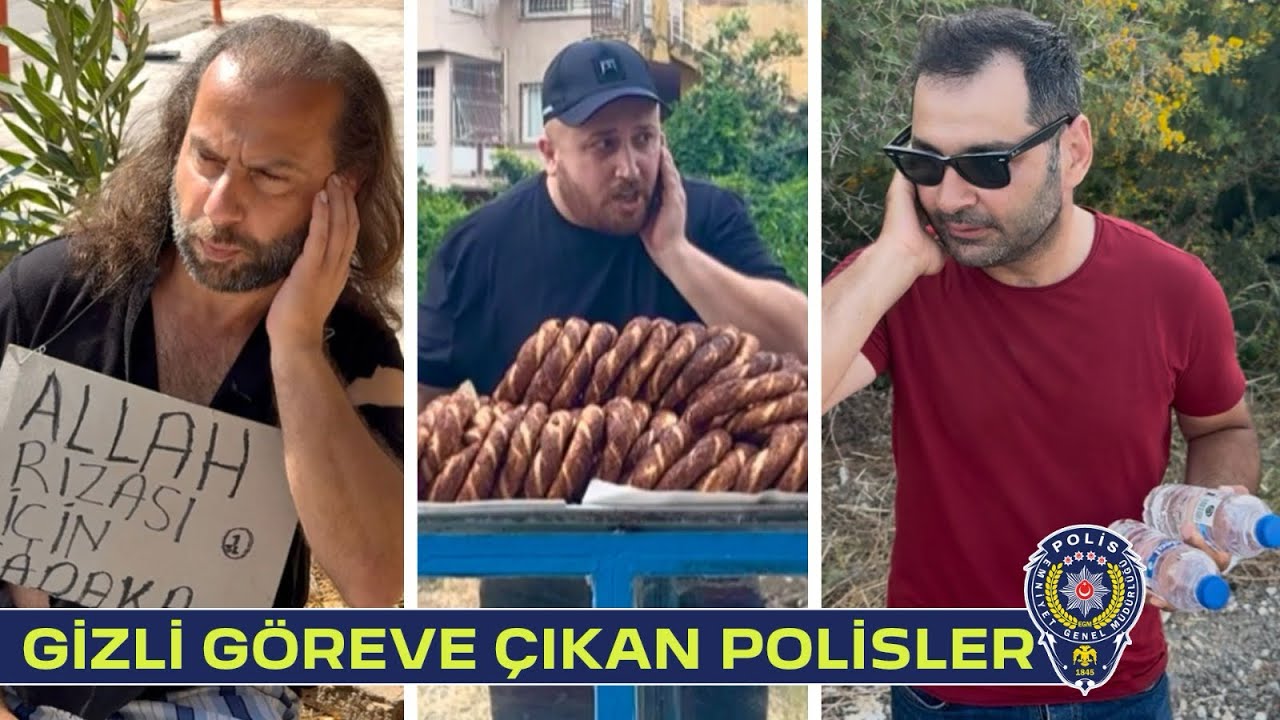 Gizli G&ouml;reve &Ccedil;ıkan Polisler -Ske&ccedil;