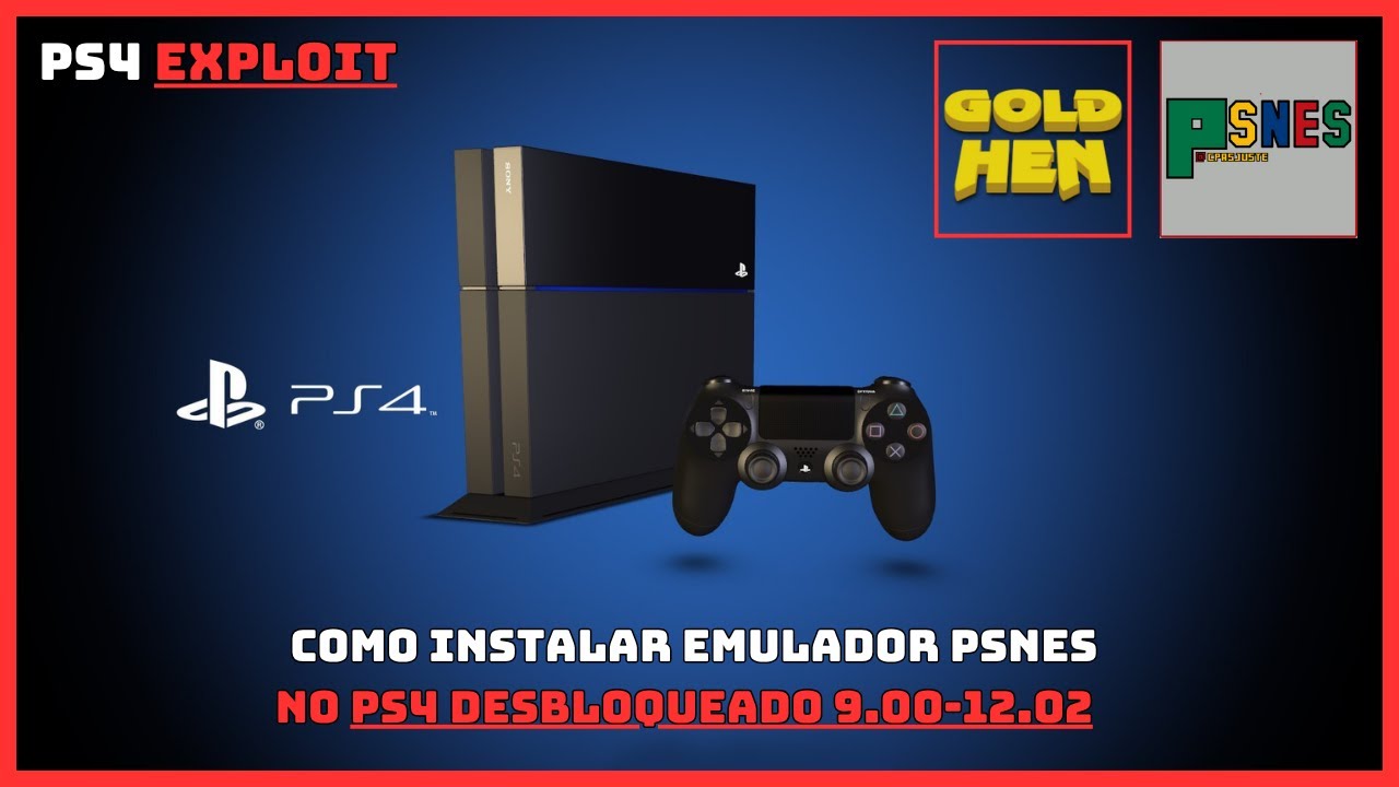 COMO INSTALAR EMULADOR DE PSNES NO PS4 DESBLOQUEADO #ps4
