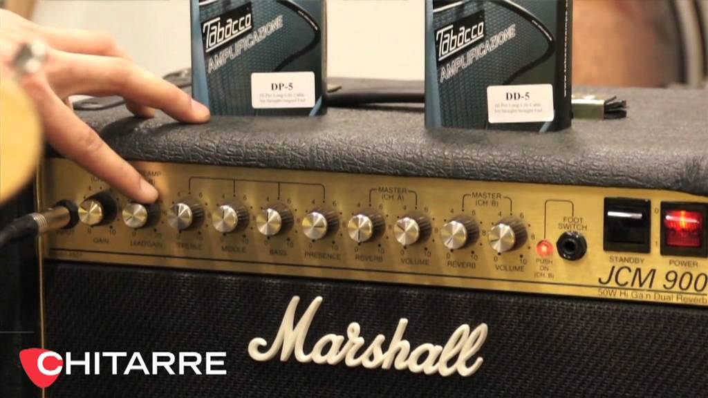 Marshall JCM900 modding - Vincenzo Tabacco con Fabio Garzia