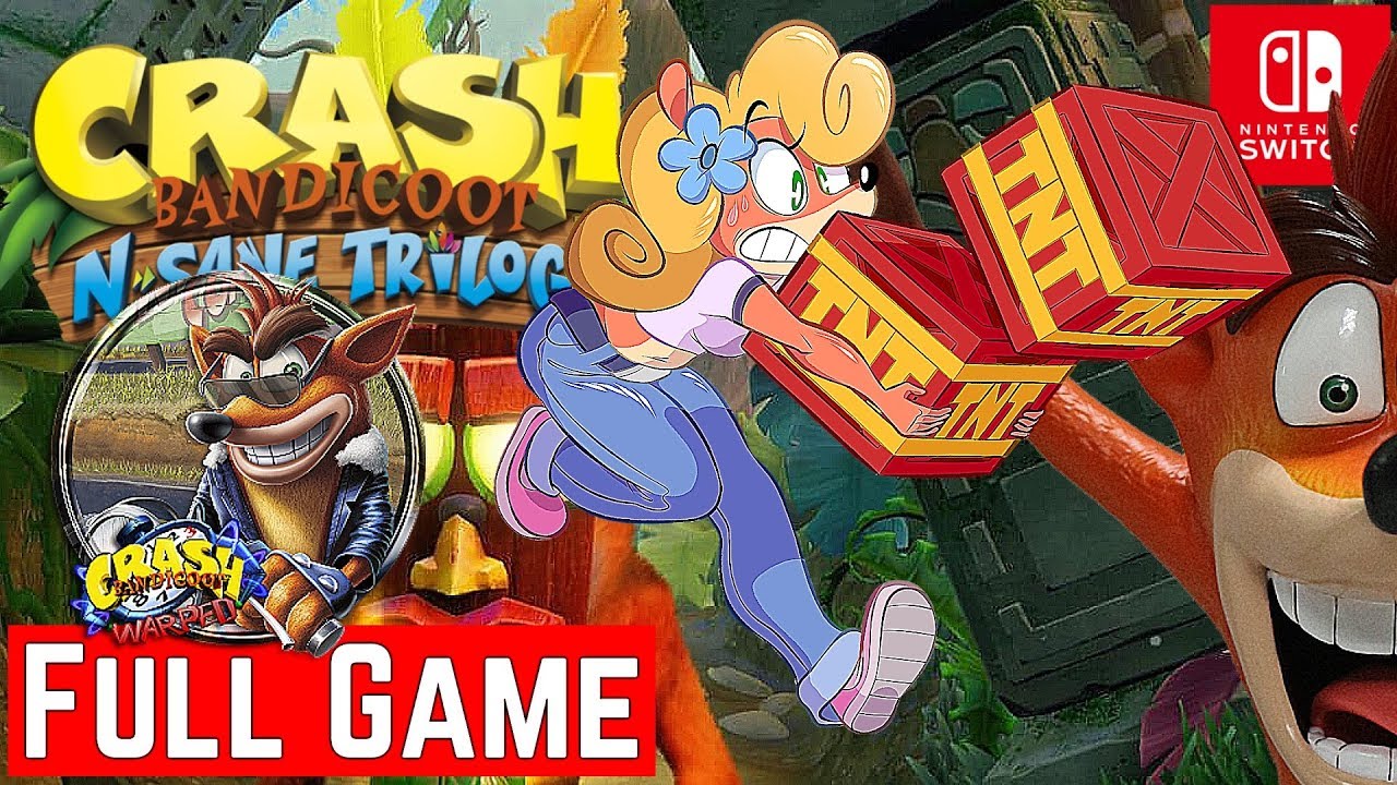 Crash Bandicoot 3 [Switch] (N. Sane Trilogy) - Gameplay Walkthrough Full Game - No Commentary