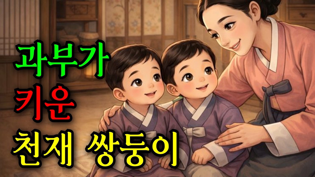 눈밭에 버려진 쌍둥이를 데려온 과부의 운명/야담,민담,야사,설화,전설,옛날이야기,오디오북