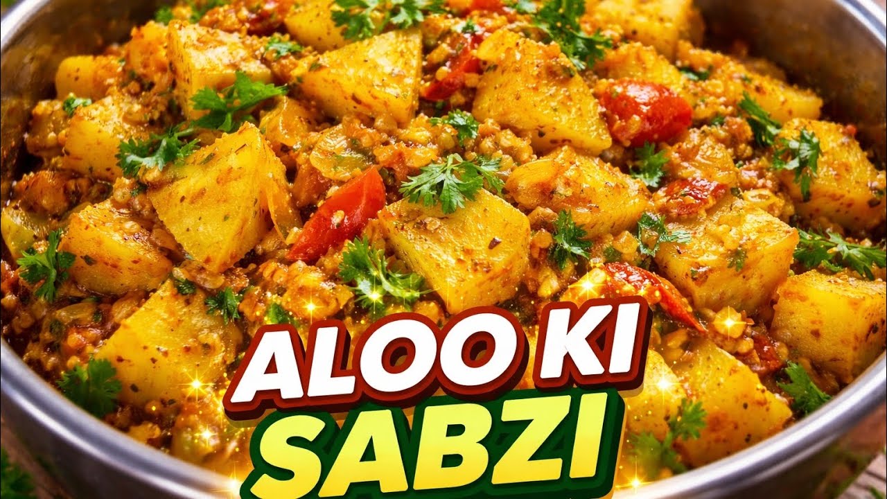 Aloo Ki Sabzi Kaise Banaye | Easy & Quick Lunch Recipe/Sukhi Aloo Ki Sabzi