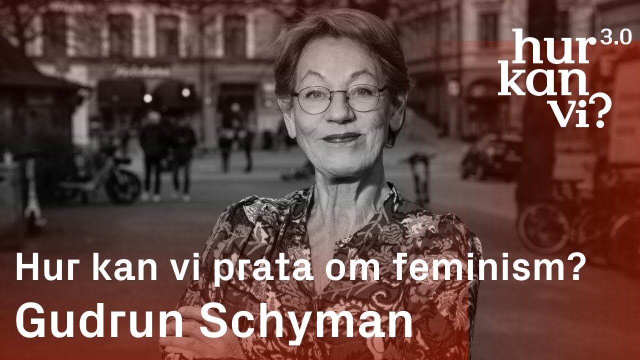 Gudrun Schyman - Hur kan vi prata om feminism?