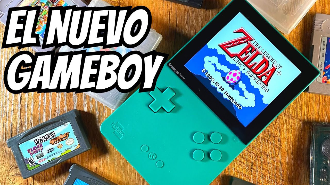 Compatible con Gameboy, Color, Advance y más - Analogue Pocket