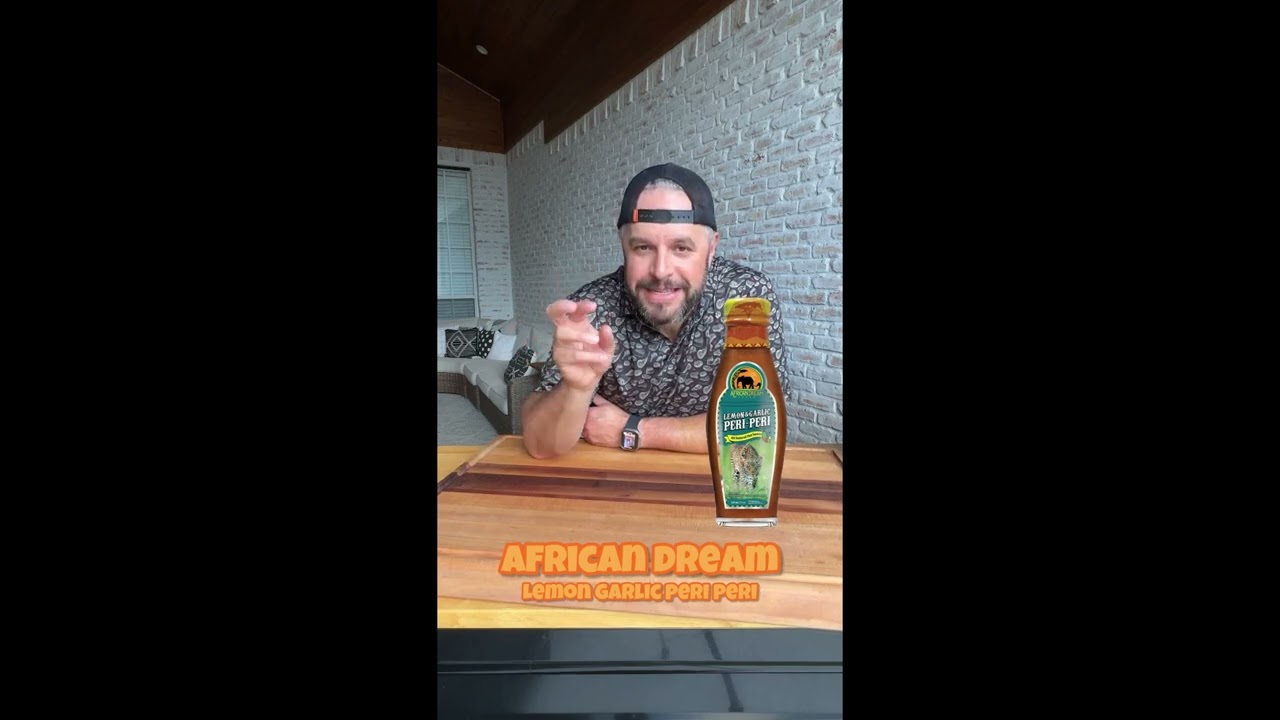 Pitmaster Josh Hunt reviews Lemon & Garlic Peri Peri Sauce by African Dream Foods for Grill Masters